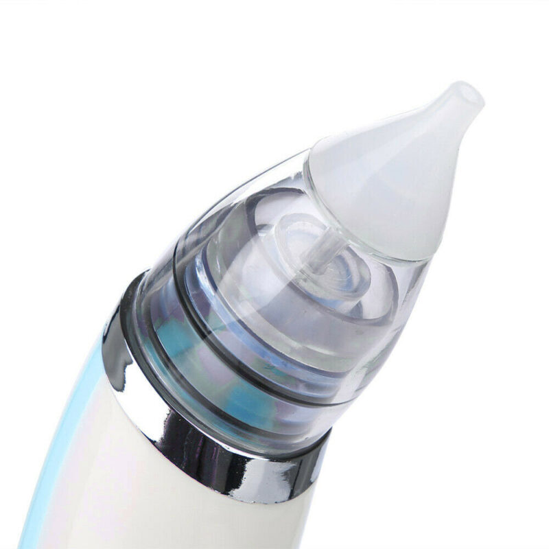 Aspirateur Nasal électrique Pour Bébé MISSAA - 3 Niveaux De Puissance, Autonettoyant, Musique Et Lumière - Sécuritaire Pour Nouveau-nés Et Enfants