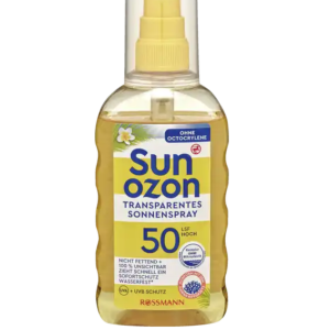 Sunozon Classique Spray solaire transparent FPS 50 200 ml